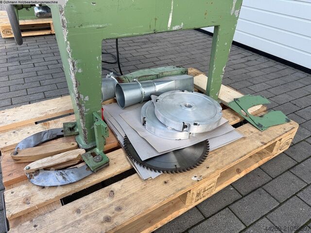 Dubbele afkortzaag Hüllhorst DH voor verpakkingshout Hüllhorst DH