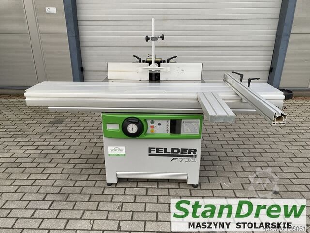 Felder F 700 freesmachine met roltafel en kantelbare spil Felder F 700