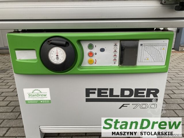 Felder F 700 freesmachine met roltafel en kantelbare spil Felder F 700