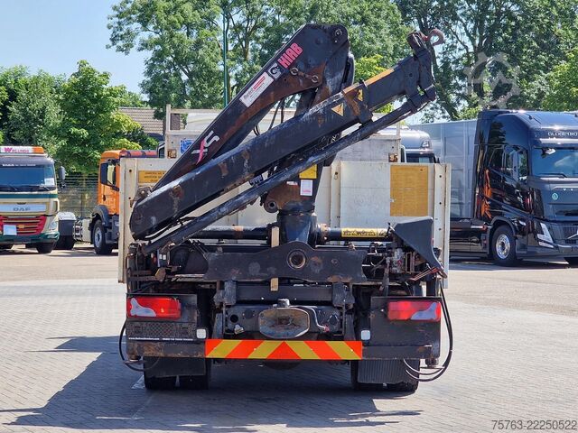 Vrachtwagen met kraan MAN TGL 12.210 - HIAB 077 DUO Crane / Grua - Manual...