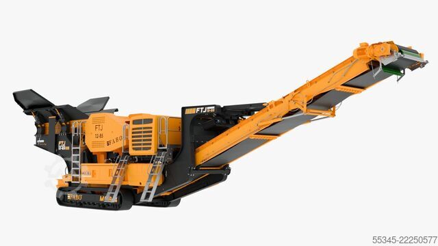 Knusningsudstyr/mobil knuseanlæg FABO Mobile Crushing Plant 350-550 TPH Jaw crusher FTJ 12-85