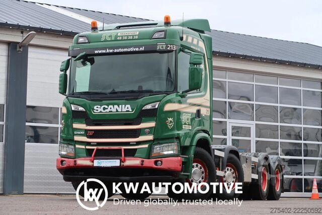Sistema de brazo de gancho Scania G500 NGS 8X4NA/ JOAB 24T/ PTO-EG/