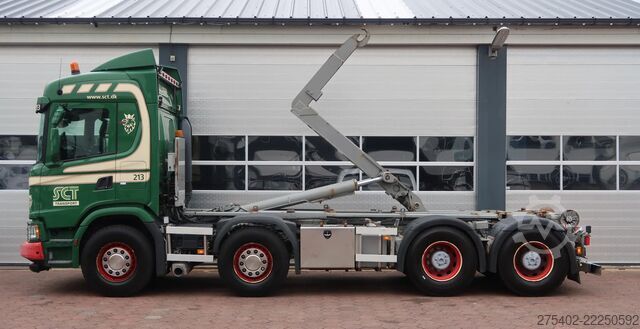 Sistema de brazo de gancho Scania G500 NGS 8X4NA/ JOAB 24T/ PTO-EG/