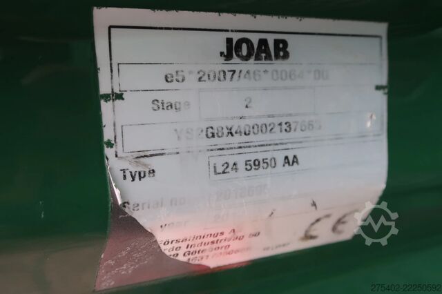 Sistema de brazo de gancho Scania G500 NGS 8X4NA/ JOAB 24T/ PTO-EG/