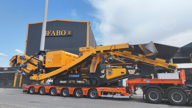Equipo de trituración / trituradora de impacto FABO Crushing Equipment 100-200 tph cone crusher stone crushers