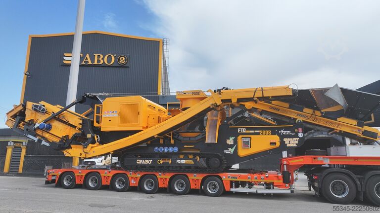 Equipo de trituración / trituradora de impacto FABO Crushing Equipment 100-200 tph cone crusher stone crushers