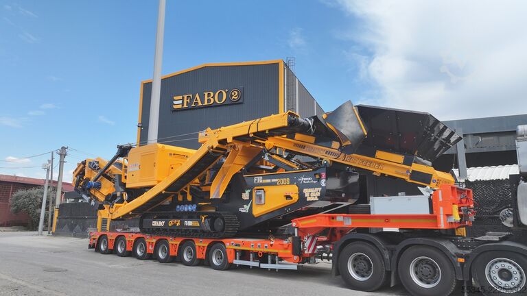 Equipo de trituración / trituradora de impacto FABO Crushing Equipment 100-200 tph cone crusher stone crushers