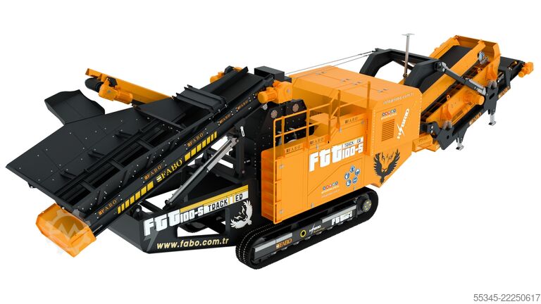 Kırma ekipmanı/mobil kırma tesisi FABO Crushing Equipment FTT-100-S Mobile Tertiary Impact Crusher