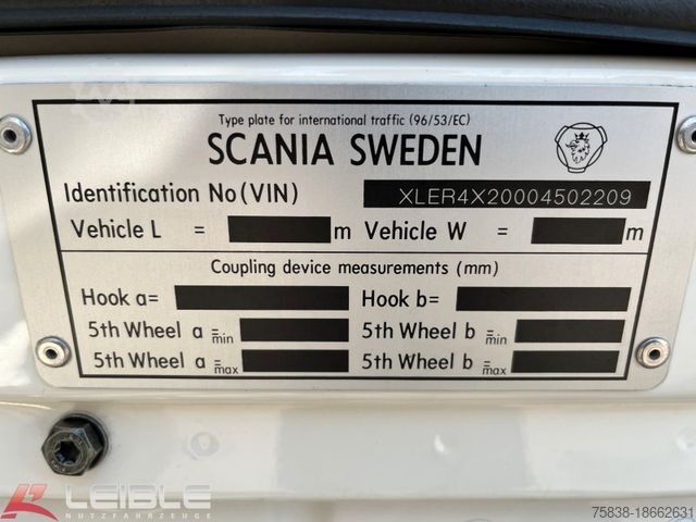 Standard trækkerunit SCANIA R 124 LA 420*Topline*TwinFilter*2 Tank*591 TKM*