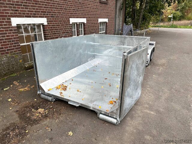 Speciale aanhanger Vezeko KONOS 35 | MULDE 105CM 247X178CM 3500KG ABROLL-MULDENKIPPER