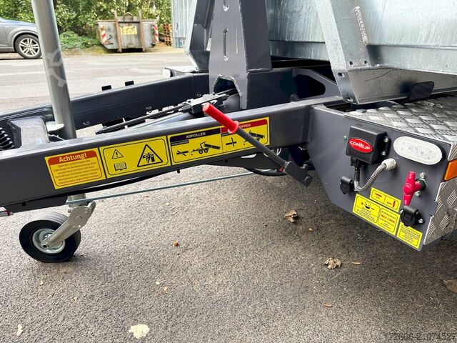 Speciale aanhanger Vezeko KONOS 35 | MULDE 105CM 247X178CM 3500KG ABROLL-MULDENKIPPER