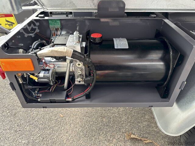 Speciale aanhanger Vezeko KONOS 35 | MULDE 105CM 247X178CM 3500KG ABROLL-MULDENKIPPER