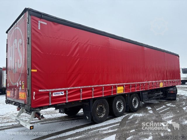 Open oplegger met zeil Schmitz Cargobull Semitrailer Curtainsider Standard