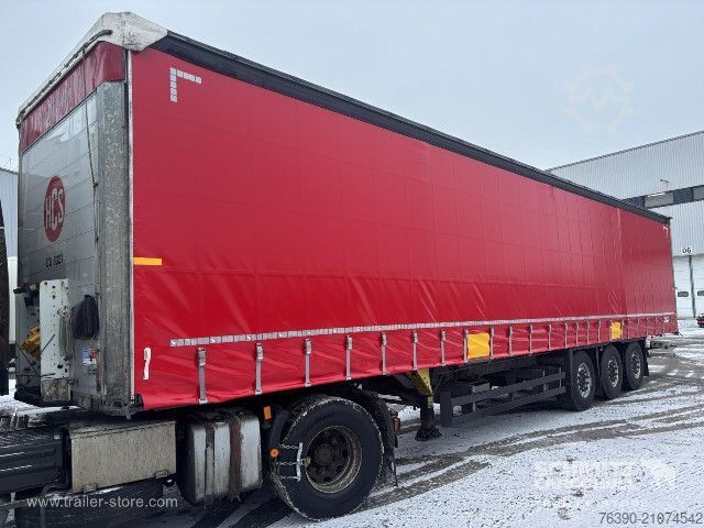 Open oplegger met zeil Schmitz Cargobull Semitrailer Curtainsider Standard