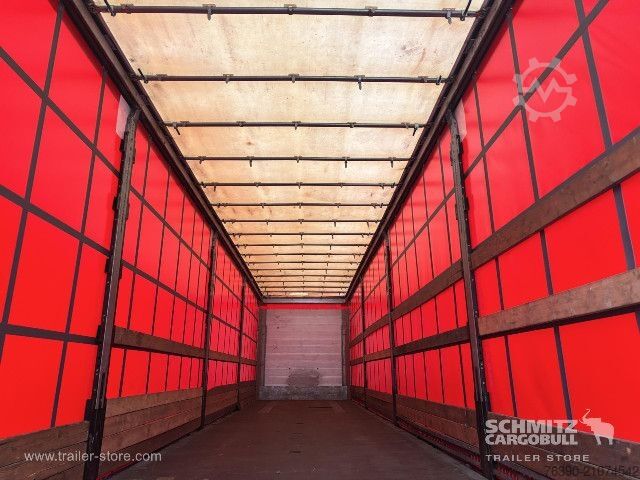 Open oplegger met zeil Schmitz Cargobull Semitrailer Curtainsider Standard