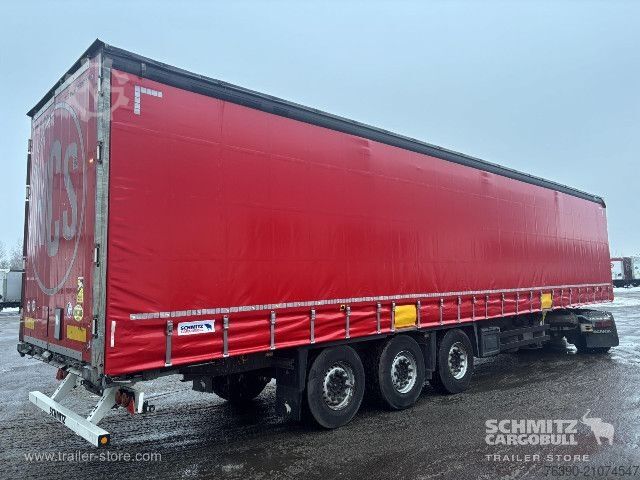 Open oplegger met zeil Schmitz Cargobull Semitrailer Curtainsider Standard