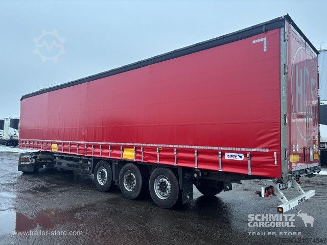 Open oplegger met zeil Schmitz Cargobull Semitrailer Curtainsider Standard