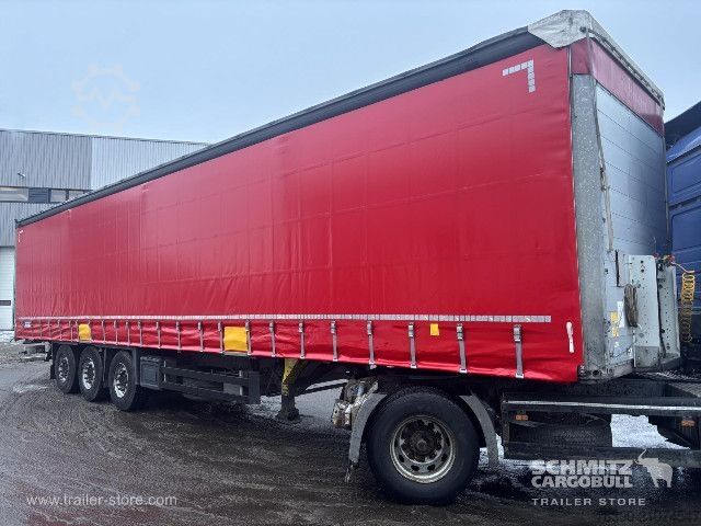 Open oplegger met zeil Schmitz Cargobull Semitrailer Curtainsider Standard