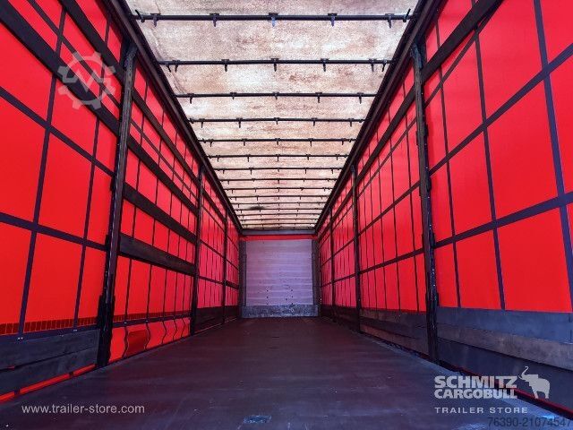 Open oplegger met zeil Schmitz Cargobull Semitrailer Curtainsider Standard