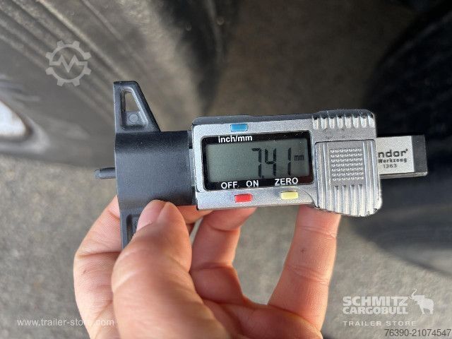 Open oplegger met zeil Schmitz Cargobull Semitrailer Curtainsider Standard