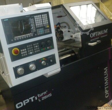 CNC-Drehmaschine Optimum L28 HS CNC