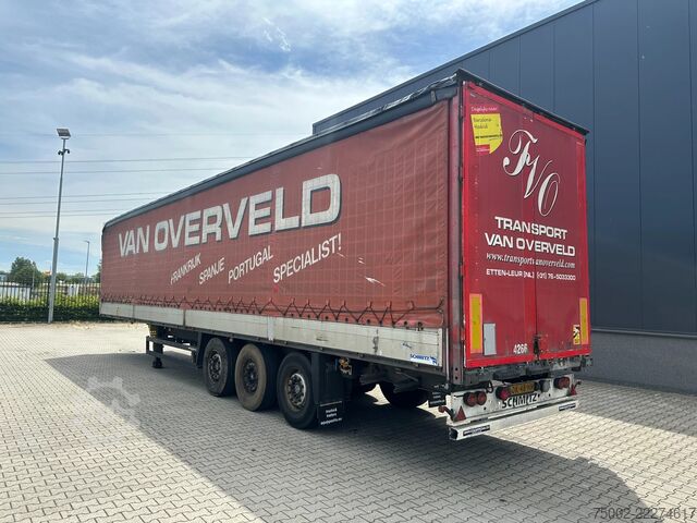 Lonas correderas Schmitz Cargobull Bordwände / SAF + Scheibebremsen / 2x Liftachse...