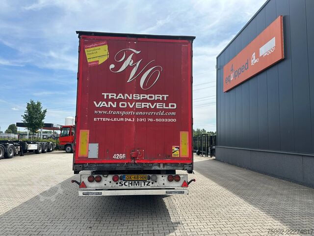 Lonas correderas Schmitz Cargobull Bordwände / SAF + Scheibebremsen / 2x Liftachse...