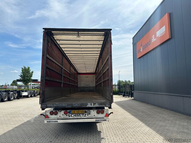 Lonas correderas Schmitz Cargobull Bordwände / SAF + Scheibebremsen / 2x Liftachse...