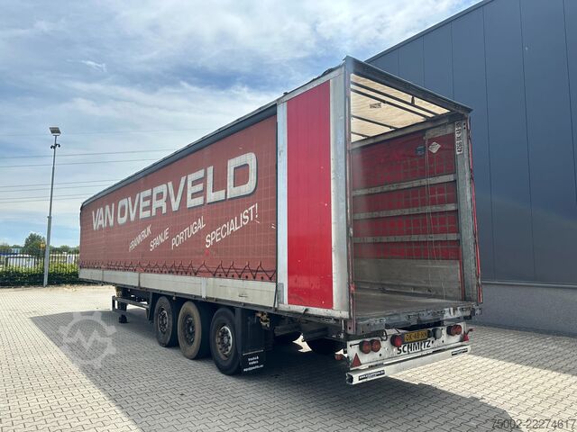 Lonas correderas Schmitz Cargobull Bordwände / SAF + Scheibebremsen / 2x Liftachse...