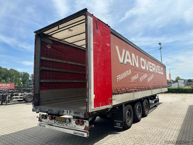Lonas correderas Schmitz Cargobull Bordwände / SAF + Scheibebremsen / 2x Liftachse...