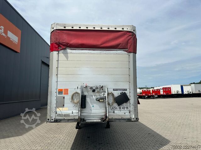 Lonas correderas Schmitz Cargobull Bordwände / SAF + Scheibebremsen / 2x Liftachse...