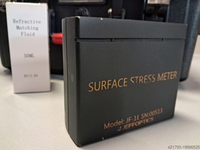 II. Apparat til måling af spændinger i glas JEFFOPTICS COMPANY JF-1