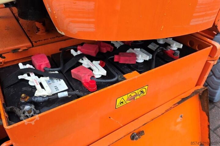 Scharnierende telescopische hoogwerker JLG E300AJ As-Is, Electric, 11m Working Height, 6.77m,