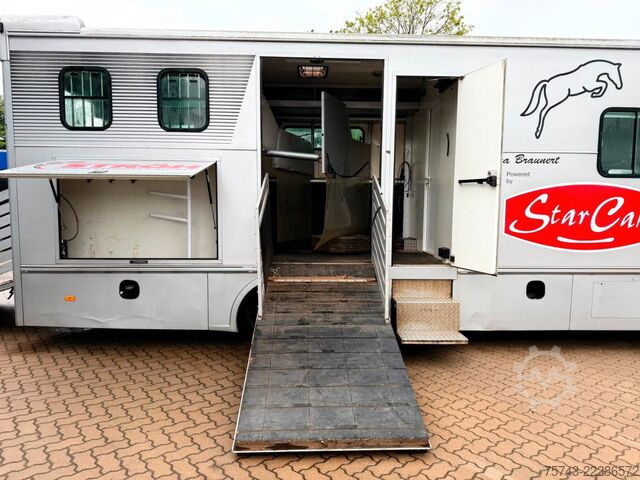 Viehtransporter LKW MAN 10220 5  Pferde Wohnung /Dusche