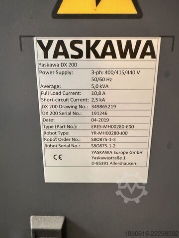 Robotski sistem (3x) sa DX200 upravljačkom jedinicom Yaskawa (2x) MH280 II + (1x) MH50 II