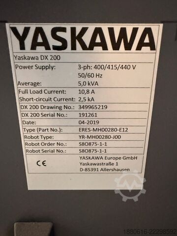 Robotski sistem (3x) sa DX200 upravljačkom jedinicom Yaskawa (2x) MH280 II + (1x) MH50 II