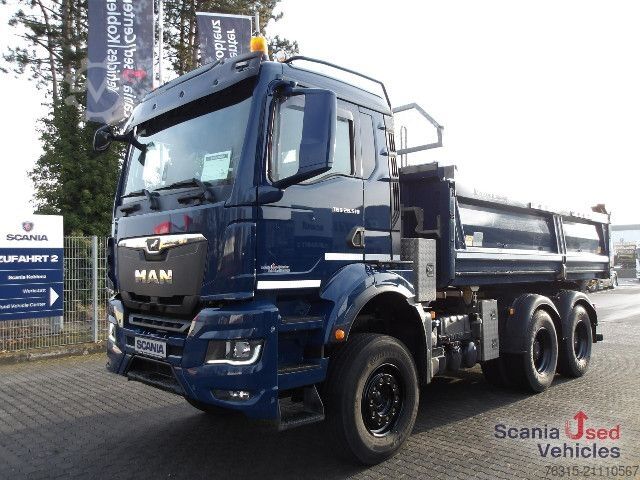 Three-sided tipper truck MAN TGS 26.510 BL - 6x4 - MEILLER DSK mit BORDMATIK