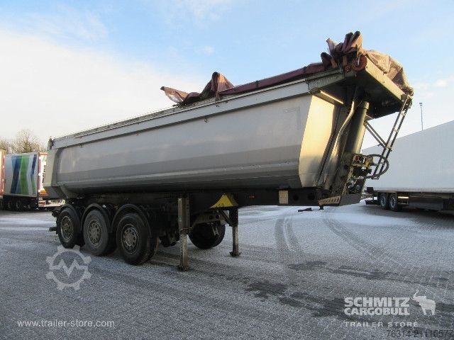 Tipper semitrailer Schmitz Cargobull Kipper Stahlrundmulde