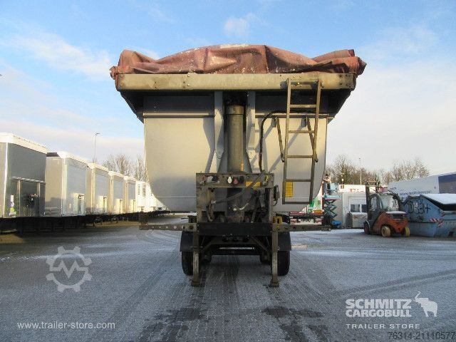Tipper semitrailer Schmitz Cargobull Kipper Stahlrundmulde