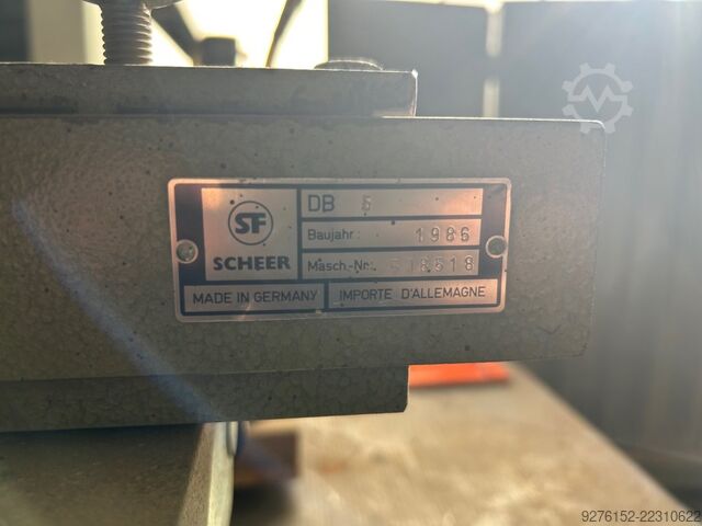 Machine à percer les tourillons Scheer DB 5