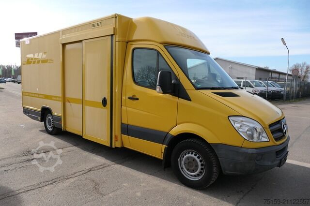 Kasa kamyoneti mercedes-benz SPRINTER 310 CDI MAXI EURO-5 KOFFER REGALE KAMERA DURCHGANG