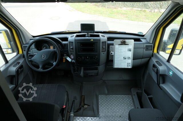 Kasa kamyoneti mercedes-benz SPRINTER 310 CDI MAXI EURO-5 KOFFER REGALE KAMERA DURCHGANG