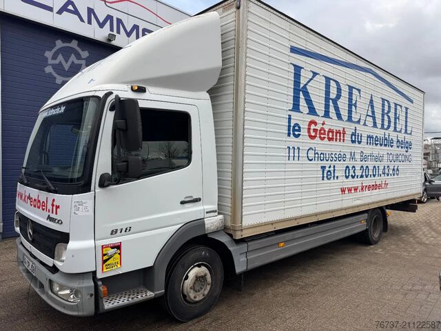 Koffer Mercedes-Benz Atego 818 **MANUAL GEARBOX-TOPSHAPE**