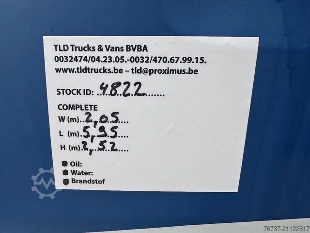 Bestelwagen Peugeot Boxer **EURO 4-BELGIAN ORIGINE**