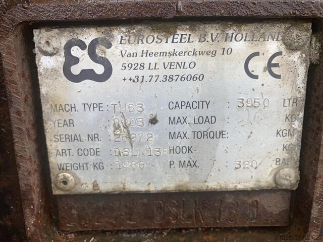 Lepel Eurosteel TH63 Grapple bucket