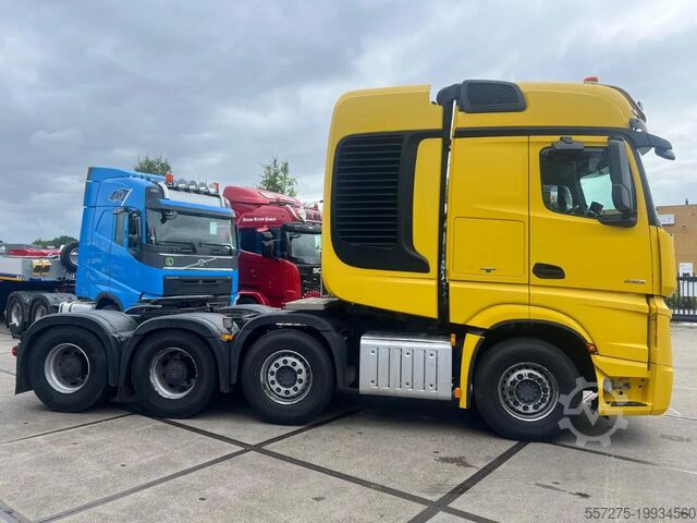 Zware belasting Mercedes-Benz Actros 4163 8x4/4 SLT