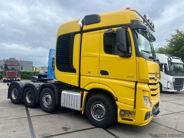 Zware belasting Mercedes-Benz Actros 4163 8x4/4 SLT