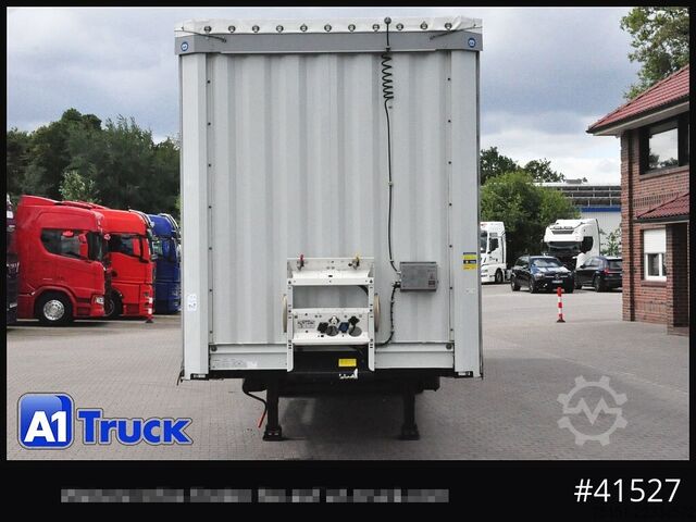 Semirimorchio con telone KRONE SD, Mega, Staplhalterung, Ice Protect, Liftachse,