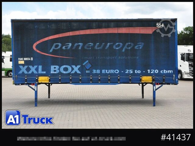 Nadwozie wymienne z platformą i plandeką KRONE Wechselbrücke Jumbo BDF 7,82, Code XL,