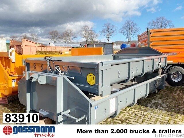 Roll-off container  City-Container mit Flügeltüren ca.3m³ Zurrösen